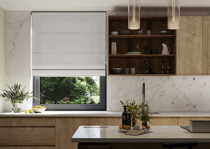 Windermere, Linen - Twist&Fit Roman Blind - Image 3
